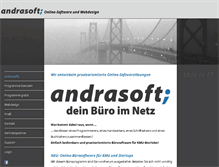 Tablet Screenshot of andrasoft.ch